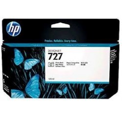 CARTOUCHE JET D'ENCRE NOIRE MATTE HP DESIGNJET T1500, T930 - B3P23A - No 727