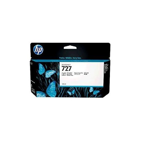 CARTOUCHE JET D'ENCRE NOIRE MATTE HP DESIGNJET T1500, T930 - B3P23A - No 727