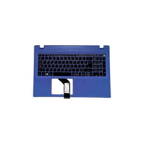 CLAVIER AZERTY + COQUE BLEUE ACER Aspire E5-522G, E5-573 - 6B.MVTN7.009