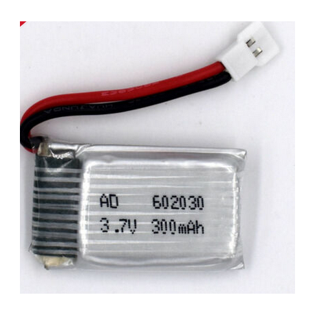 BATTERIE 3.7V 20C 300mAh pour DRONE - AD 602030