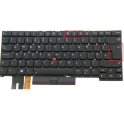 CLAVIER QWERTY UK RETROECLAIRE Lenovo ThinkPad T14s Gen 1