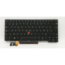 CLAVIER AZERTY BELGE RETROECLAIRE LENOVO e480 t480s l480 l380 l380 - 01YP526