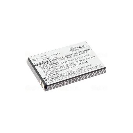 BATTERIE COMPATIBLE CROSSCALL SHARK V2 - CS-CHV200SL BL-651A 1500mAh 3.7V