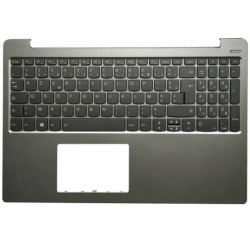 CLAVIER AZERTY + COQUE GRISE LENOVO Ideapad 330S-15IKB 330S-15ARR 330S-15AST
