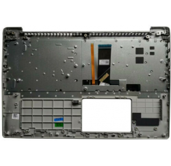 CLAVIER AZERTY + COQUE GRISE LENOVO Ideapad 330S-15IKB 330S-15ARR 330S-15AST