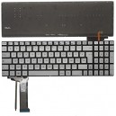 CLAVIER AZERTY SILVER RETROECLAIRE ASUS N551 N551V N551VW N551Z N551ZU N751JX N751JK