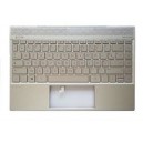COQUE SUPERIEURE SILVER + CLAVIER HP 13-AH - L19540-051