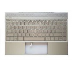 COQUE SUPERIEURE SILVER + CLAVIER HP 13-AH - L19540-051