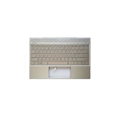 COQUE SUPERIEURE SILVER + CLAVIER HP 13-AH - L19540-051