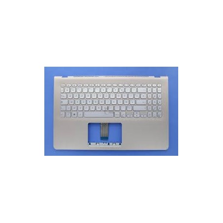 CLAVIER AZERTY RETROECLAIRE + COQUE DOREE ASUS X530FA, X530FN, X530UA, X530UF, X530UN - 90NB0IA6-R32FR0