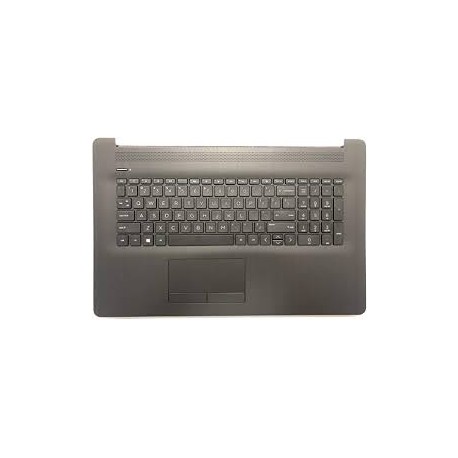 CLAVIER AZERTY + COQUE ASH SILVER HP 17-by, 17g-cr, 17-CA, 17q-cs L22750-051