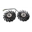 Kit ventilateur MSI GTX1050TI - HA8010H12F-Z - 2PINS