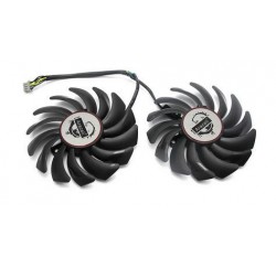 Kit ventilateur MSI GTX1050TI - HA8010H12F-Z - 2PINS