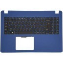 CLAVIER AZERTY + COQUE BLEUE ACER Aspire A315-54 - 6B.HHQN2.019