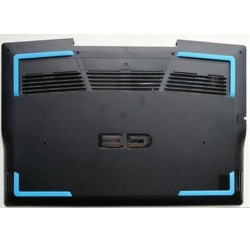 Coque inférieure DELL G3 15 3591 Noire/bleue