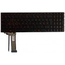 CLAVIER AZERTY ASUS GL752VW RETROECLAIRE