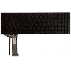 CLAVIER AZERTY ASUS GL752VW RETROECLAIRE