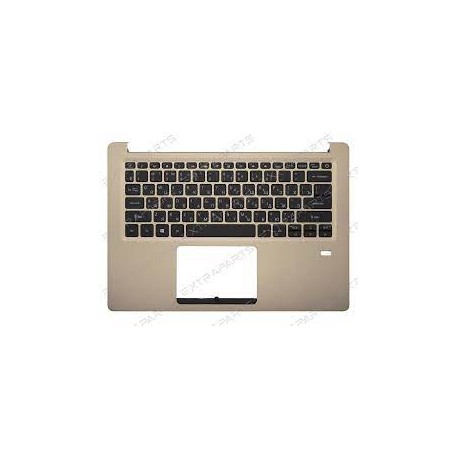 CLAVIER AZERTY RETROECLAIRE + COQUE DOREE ACER SF114-32 - 6B.GXRN1.012