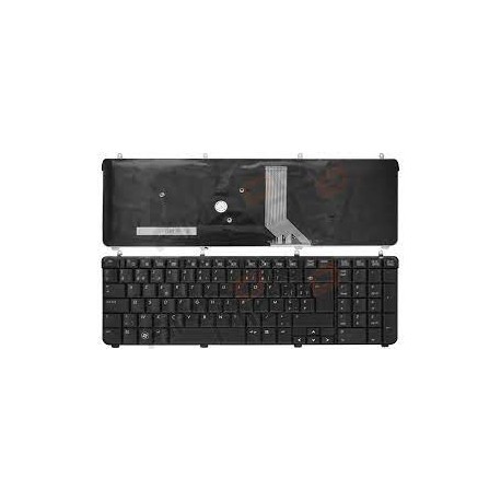 CLAVIER AZERTY HP PAVILION DV7 series - 515839-051 - 519004-051 - 519265-051 - NOIR