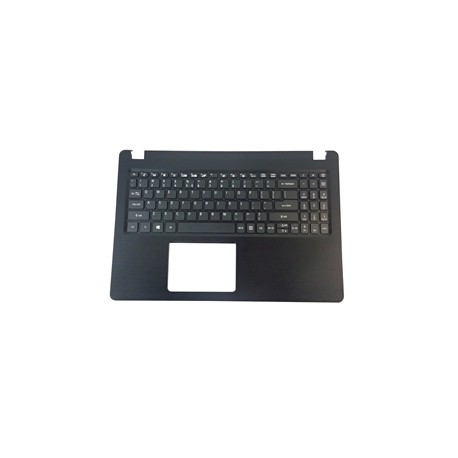 CLAVIER AZERTY RETROECLAIRE + COQUE NOIRE ACER Aspire 5 A515-52, A515-52G -  6B.H3EN2.019
