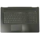 CLAVIER AZERTY + COQUE NOIRE HP Pavilion17-AB - L02743-051