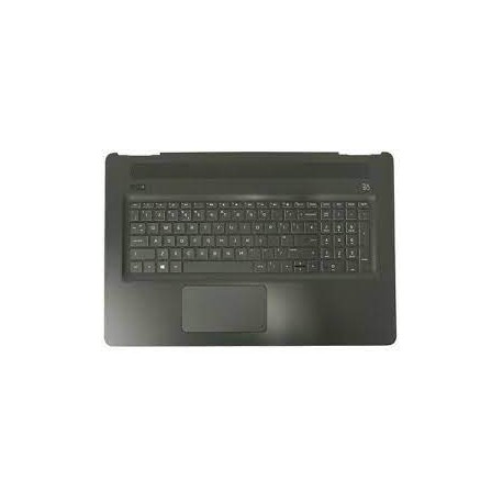 CLAVIER AZERTY + COQUE NOIRE HP Pavilion17-AB - L02743-051