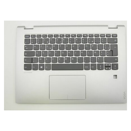 CLAVIER AZERTY + COQUE SILVER LENOVO Yoga 520-14IKB - 5CB0N67750