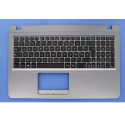 CLAVIER AZERTY + COQUE GRISE ASUS X540BA, X540BP,A543UA - 90NB0IY3-R32FR1