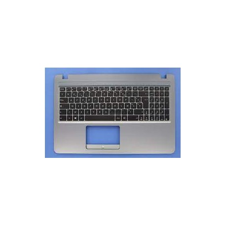 CLAVIER AZERTY + COQUE GRISE ASUS X540BA, X540BP,A543UA - 90NB0IY3-R32FR1