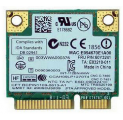 CARTE WIFI Intel Centrino Wireless N-1000 - Gar 3 mois