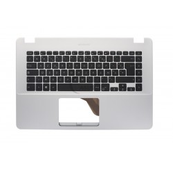 CLAVIER AZERTY + COQUE SILVER ASUS X505ZA - 90NB0I11-R30FR0
