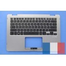 CLAVIER AZERTY + COQUE SILVER ASUS tp401m, TP401MA - 90NB0GW1-R31FR0