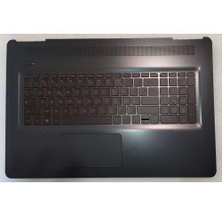 CLAVIER AZERTY + COQUE HP OMEN 17-W 862972-051