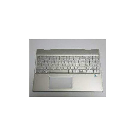 CLAVIER AZERTY + COQUE SILVER HP ENVY X360 15-DR - L53815-051 - Gar 6 mois