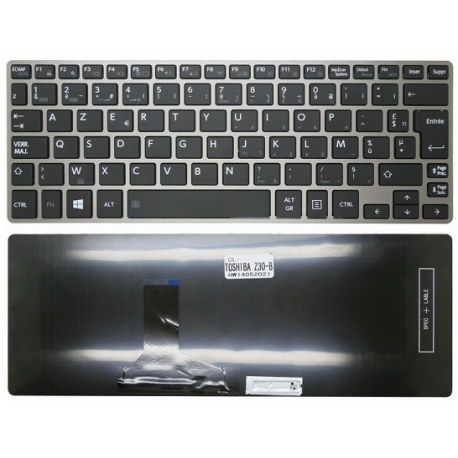 CLAVIER AZERTY TOSHIBA Portege Z30-C-10V Z30-C-122 Z30-C-124 - Gar 1an