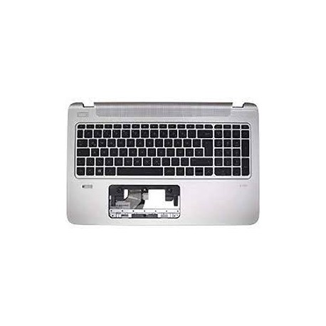 CLAVIER AZERTY + COQUE SILVER HP ENVY 15-K - 763578-051 - Gar 6 mois