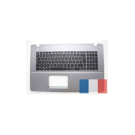 CLAVIER AZERTY + COQUE GRISE ASUS P750LB - 90NB01K1-R31FR0 Gar 6 mois