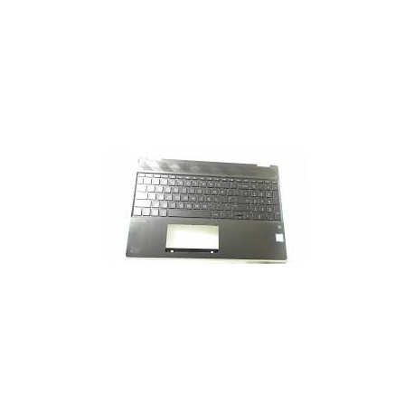 CLAVIER AZERTY RETROECLAIRE + COQUE NATURAL SILVER HP X360 15-DQ - L51519-051  Gar 6 mois