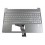 CLAVIER + COQUE ARGENT HP 15T-DY, 15S-EQ - L63578-051 gar 6 mois