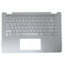 Clavier+coque supérieure azerty HP Pavilion X360 14-BA silver Gar.3 mois