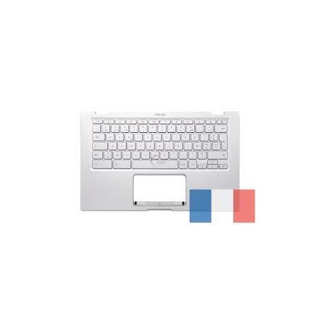 CLAVIER AZERTY + COQUE SILVER ASUS C434T - 90NX0231-R31FR0 Gar 6 mois