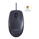 SOURIS FILAIRE OPTIQUE LOGITECH B100 - 910-003357 - 910-003357-C1 - Noire