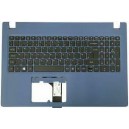 CLAVIER AZERTY NEUF + COQUE BLEUE ACER Aspire 3 A315-21, A315-31, A315-51, A315-52 - 6B.GR4N7.009