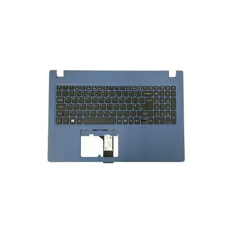 CLAVIER AZERTY NEUF + COQUE BLEUE ACER Aspire 3 A315-21, A315-31, A315-51, A315-52 - 6B.GR4N7.009