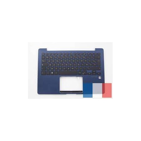 CLAVIER AZERTY + COQUE BLEUE ASUS UX330UA, UX3310UA, UX330UAK - 90NB0GZ1-R31FR0