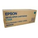 TONER EPSON CYAN ACULASER C1000/2000