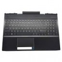 ENSEMBLE CLAVIER QWERTY RO + COQUE HP OMEN 15-DC - L32775-271