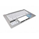 CLAVIER AZERTY + COQUE SILVER HP X360 14B-CA - L73307-051