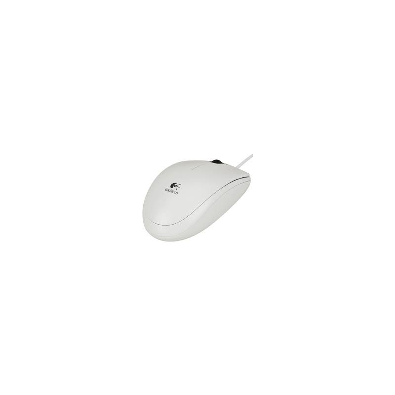 SOURIS FILAIRE OPTIQUE LOGITECH B100 USB 800dpi - 910-003360- Blanche - Gar  2 ans