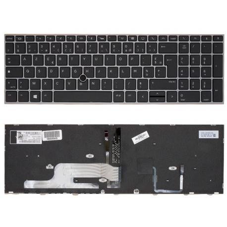 CLAVIER AZERTY RETROECLAIRE...